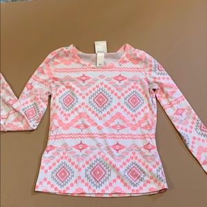 Long Sleeve Pink Shirt